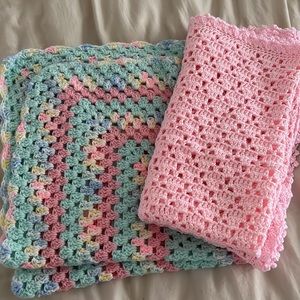 Brand New Knitted Baby Blankets